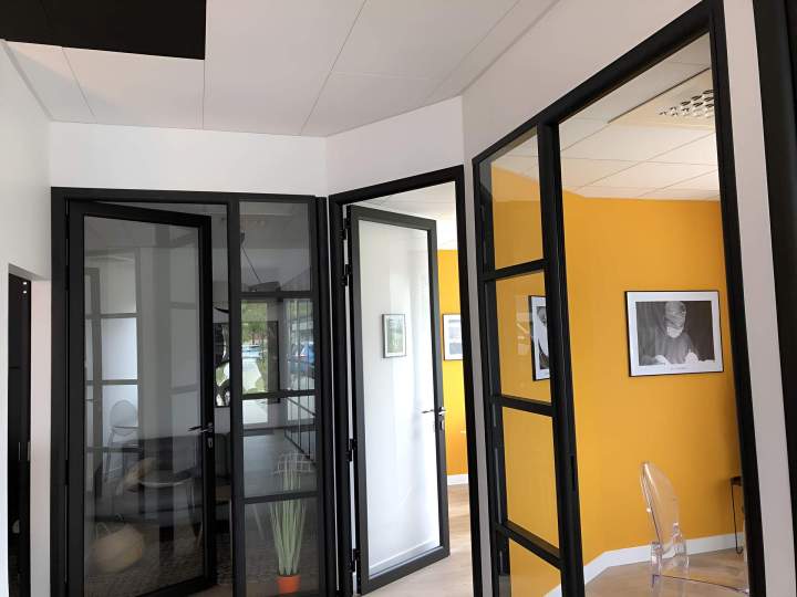 Cloison de bureaux professionnels Grenoble