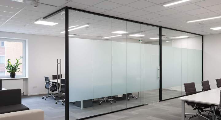 Cloison de bureau professionnel Grenoble